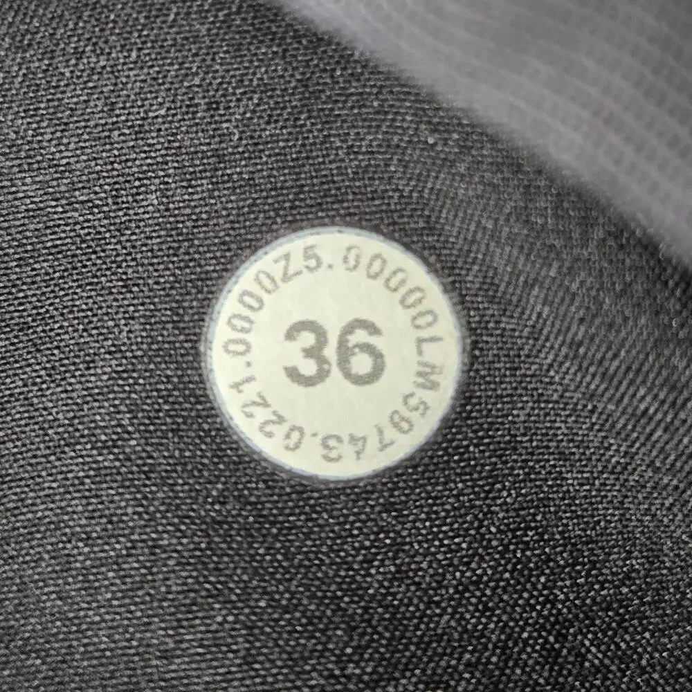 Lululemon ABC Commission Pants Mens 36x32‎ Gray Stretch Business Casual